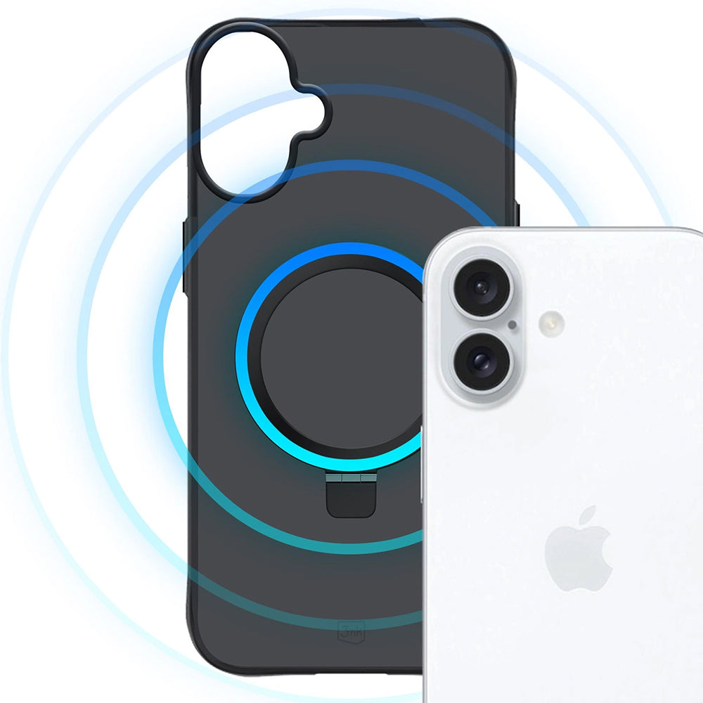 Futrola za Apple iPhone 17, 3MK, Smoke MagStand, Crna