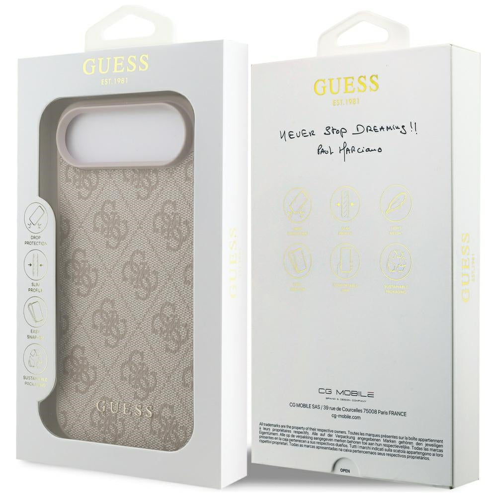 Futrola za Apple iPhone 17 Air, Guess, 4G Classic, Roza