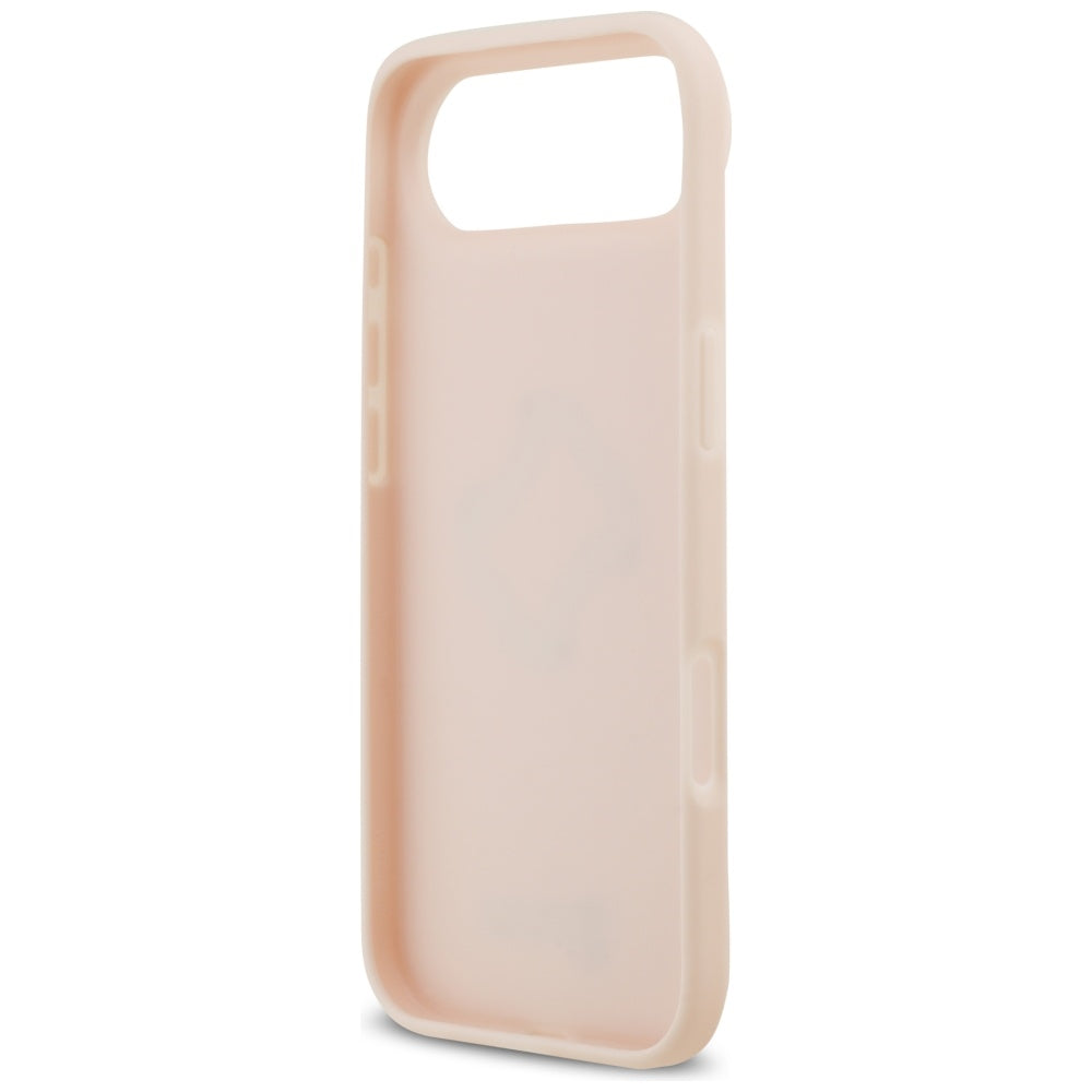 Futrola za Apple iPhone 17 Air, Guess, 4G Grained Big and Classic Logo, Roza