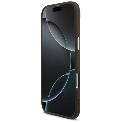 Futrola za Apple iPhone 17 Air, Guess, Big 4G Logo Classic, Smeđe Srebrna