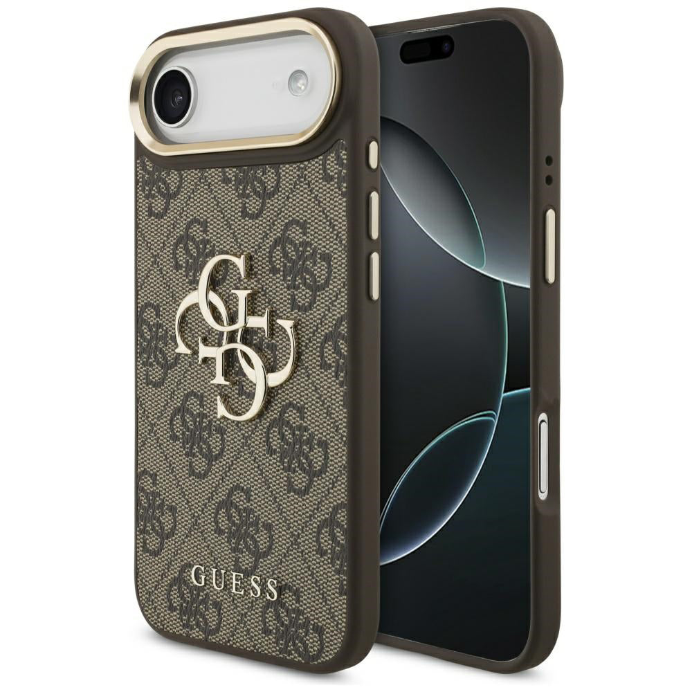 Futrola za Apple iPhone 17 Air, Guess, Big 4G Logo Classic, Zlatno smeđa