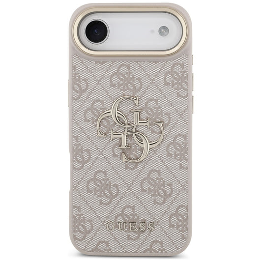 Futrola za Apple iPhone 17 Air, Guess, Big 4G Logo Classic, Zlatno Roza