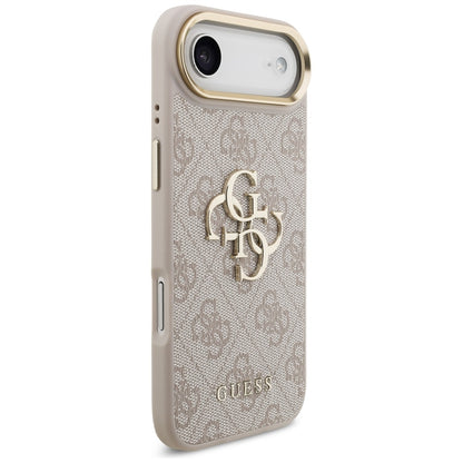 Futrola za Apple iPhone 17 Air, Guess, Big 4G Logo Classic, Zlatno Roza