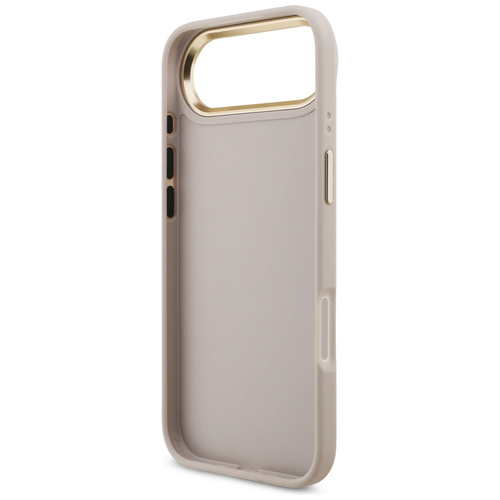 Futrola za Apple iPhone 17 Air, Guess, Big 4G Logo Classic, Zlatno Roza