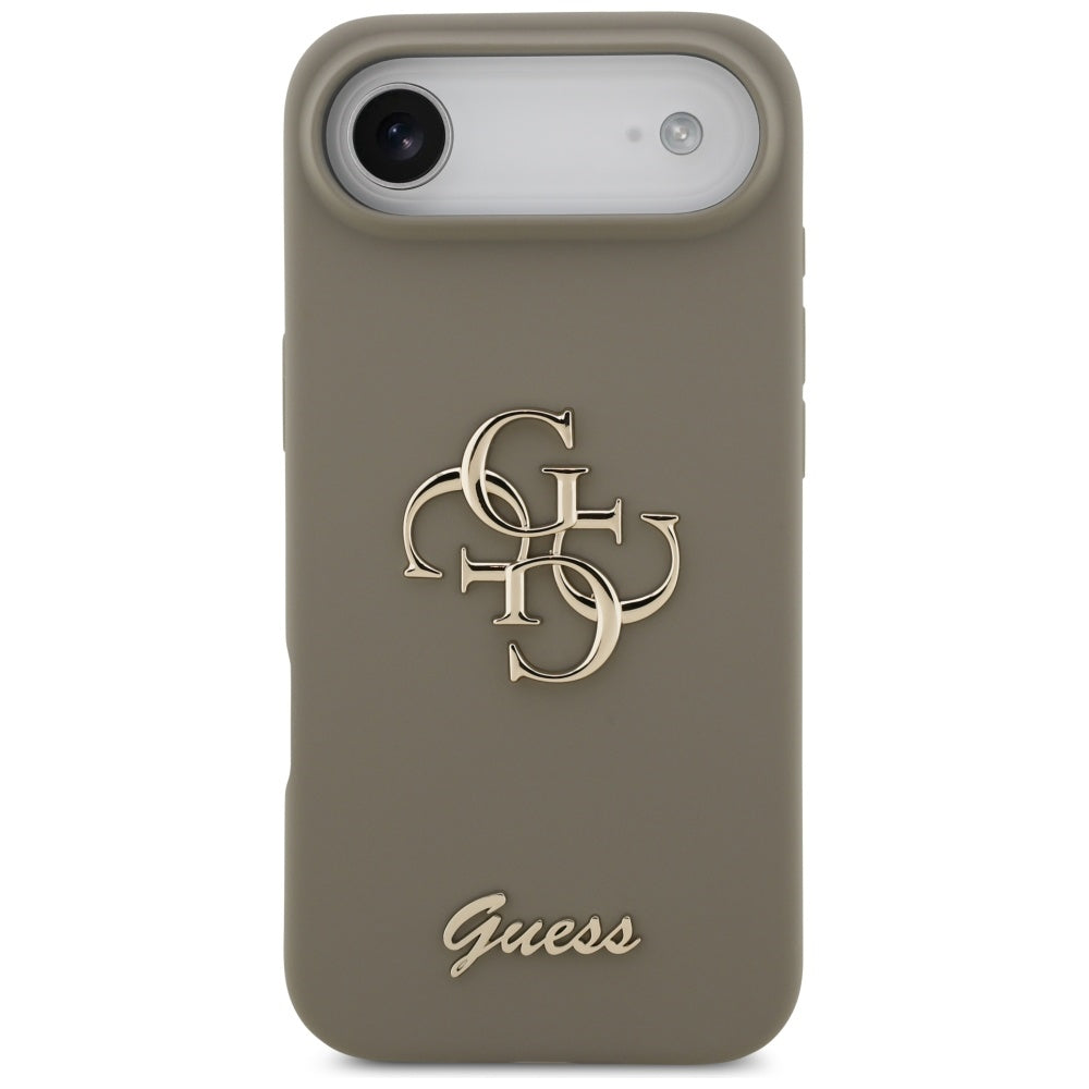 Futrola za Apple iPhone 17 Air, Guess, Big 4G Script, Smeđa