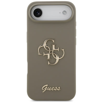 Futrola za Apple iPhone 17 Air, Guess, Big 4G Script, Smeđa