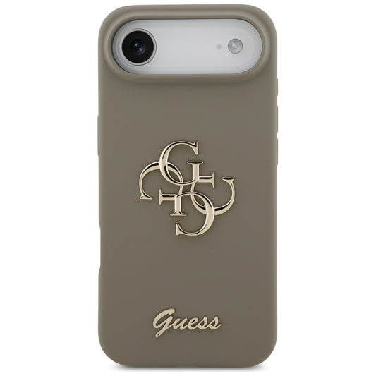 Futrola za Apple iPhone 17 Air, Guess, Big 4G Script, Smeđa