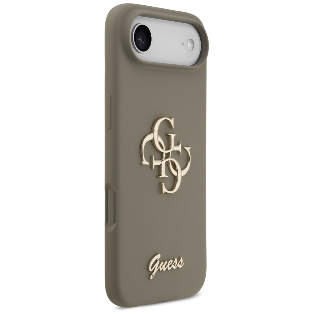 Futrola za Apple iPhone 17 Air, Guess, Big 4G Script, Smeđa