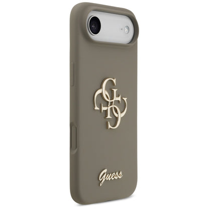Futrola za Apple iPhone 17 Air, Guess, Big 4G Script, Smeđa