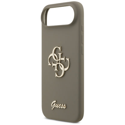 Futrola za Apple iPhone 17 Air, Guess, Big 4G Script, Smeđa