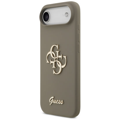Futrola za Apple iPhone 17 Air, Guess, Big 4G Script, Smeđa