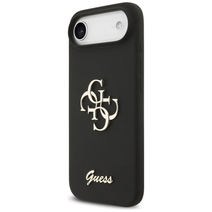 Futrola za Apple iPhone 17 Air, Guess, Big 4G Script, Crna