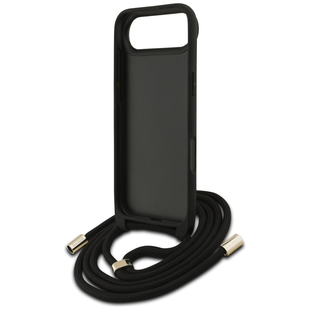 Futrola za Apple iPhone 17 Air, Guess, Crossbody Cord 4G Big Log, smeđa