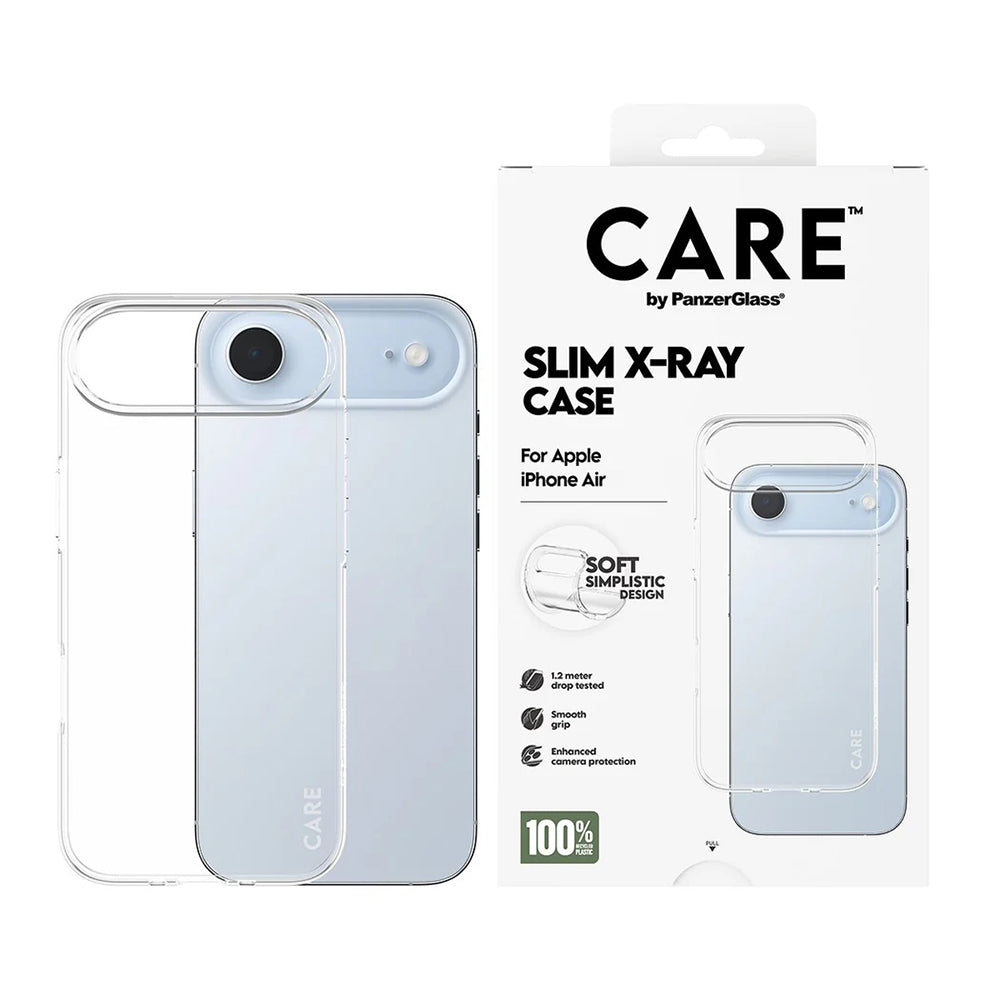 Futrola za Apple iPhone 17 Air, PanzerGlass, Care Fashionable X-ray, Prozirna