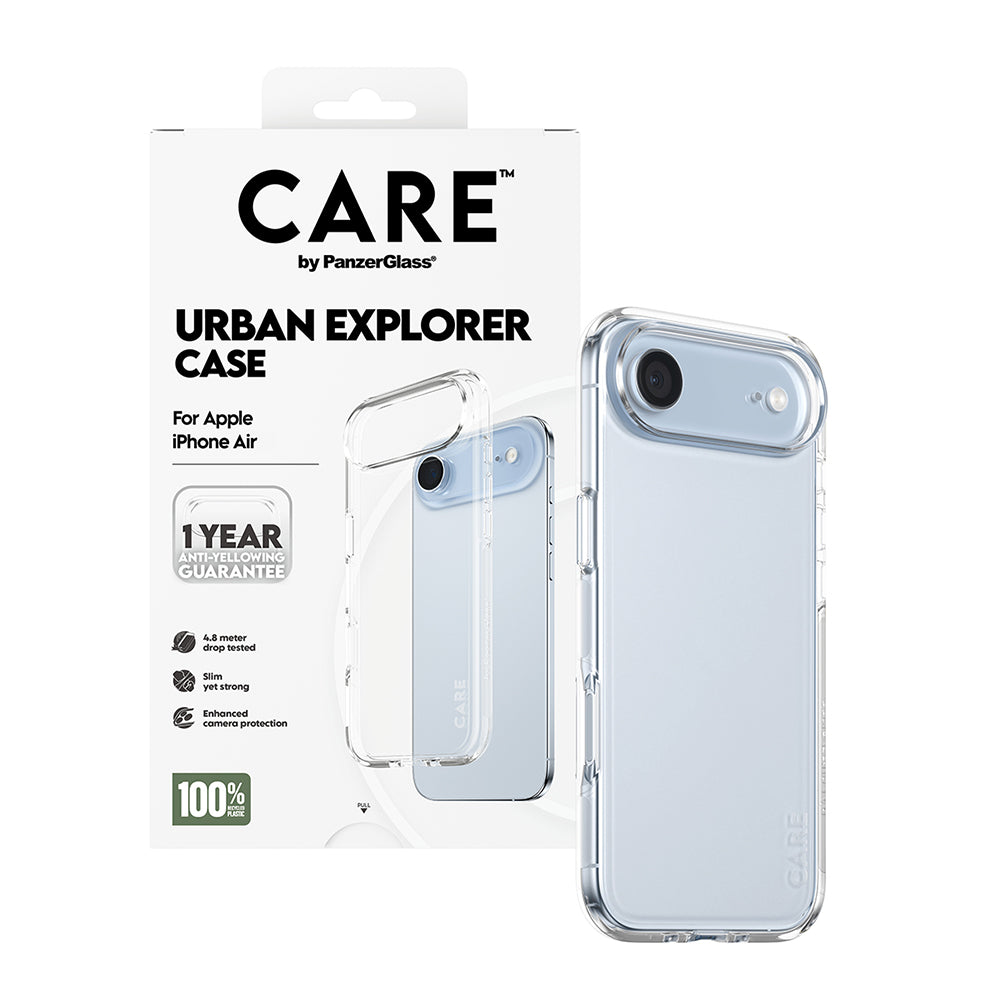 Futrola za Apple iPhone 17 Air, PanzerGlass, Care Urban Explorer, Prozirna