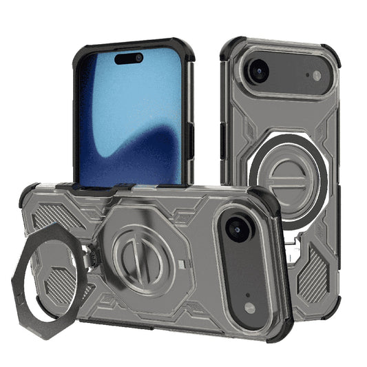 Futrola za Apple iPhone 17 Air, Techsuit, Carbon Shield Pro, Svijetlo crna