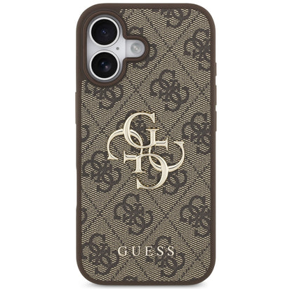 Futrola za Apple iPhone 17, Guess, 4G Big Logo, Smeđa
