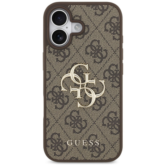 Futrola za Apple iPhone 17, Guess, 4G Big Logo, Smeđa