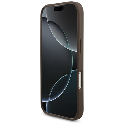 Futrola za Apple iPhone 17, Guess, 4G Big Logo, Smeđa