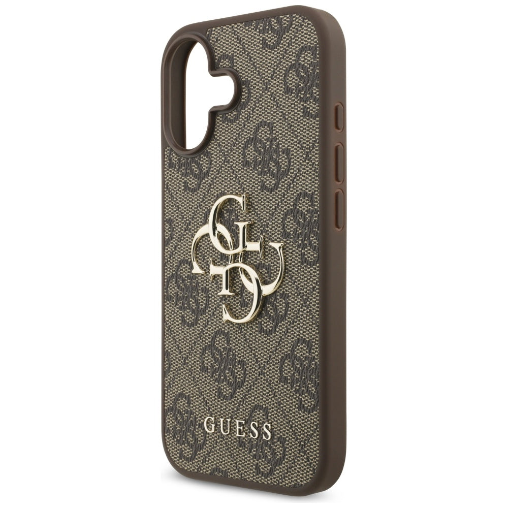 Futrola za Apple iPhone 17, Guess, 4G Big Logo, Smeđa