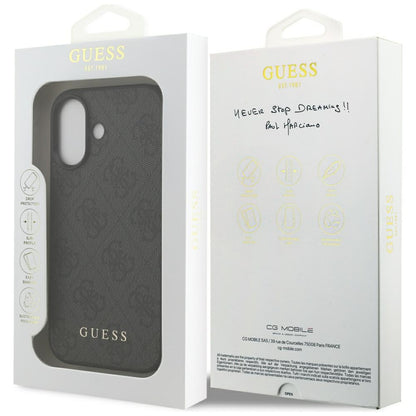 Futrola za Apple iPhone 17, Guess, 4G Classic, Crna