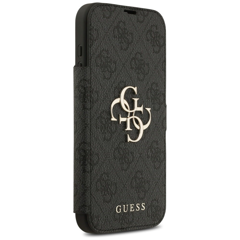 Futrola za Apple iPhone 17, Guess, 4G Metal Logo, Crna