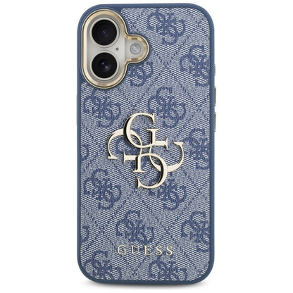 Futrola za Apple iPhone 17, Guess, Big 4G Logo Classic, Zlatno Plava