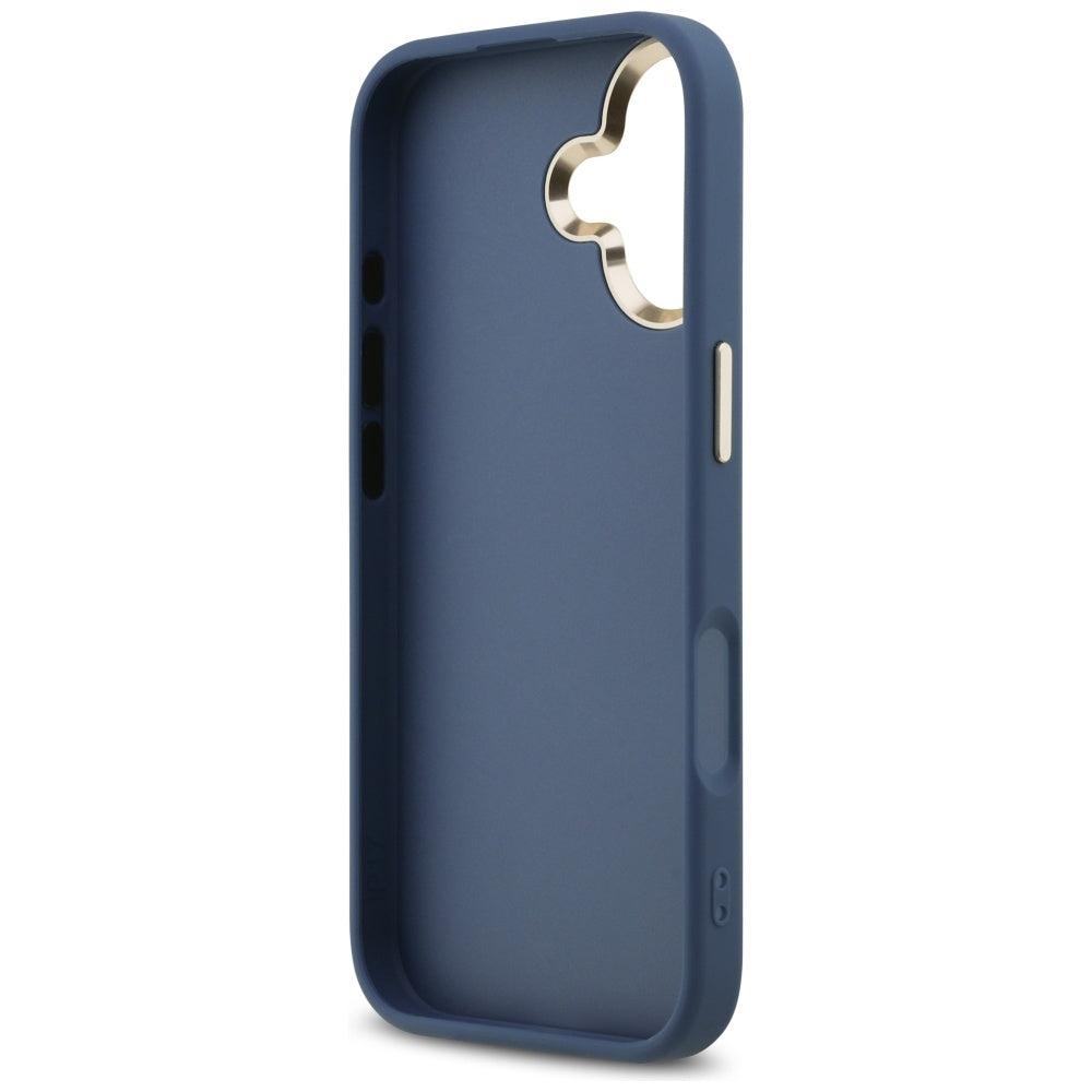 Futrola za Apple iPhone 17, Guess, Big 4G Logo Classic, Zlatno Plava