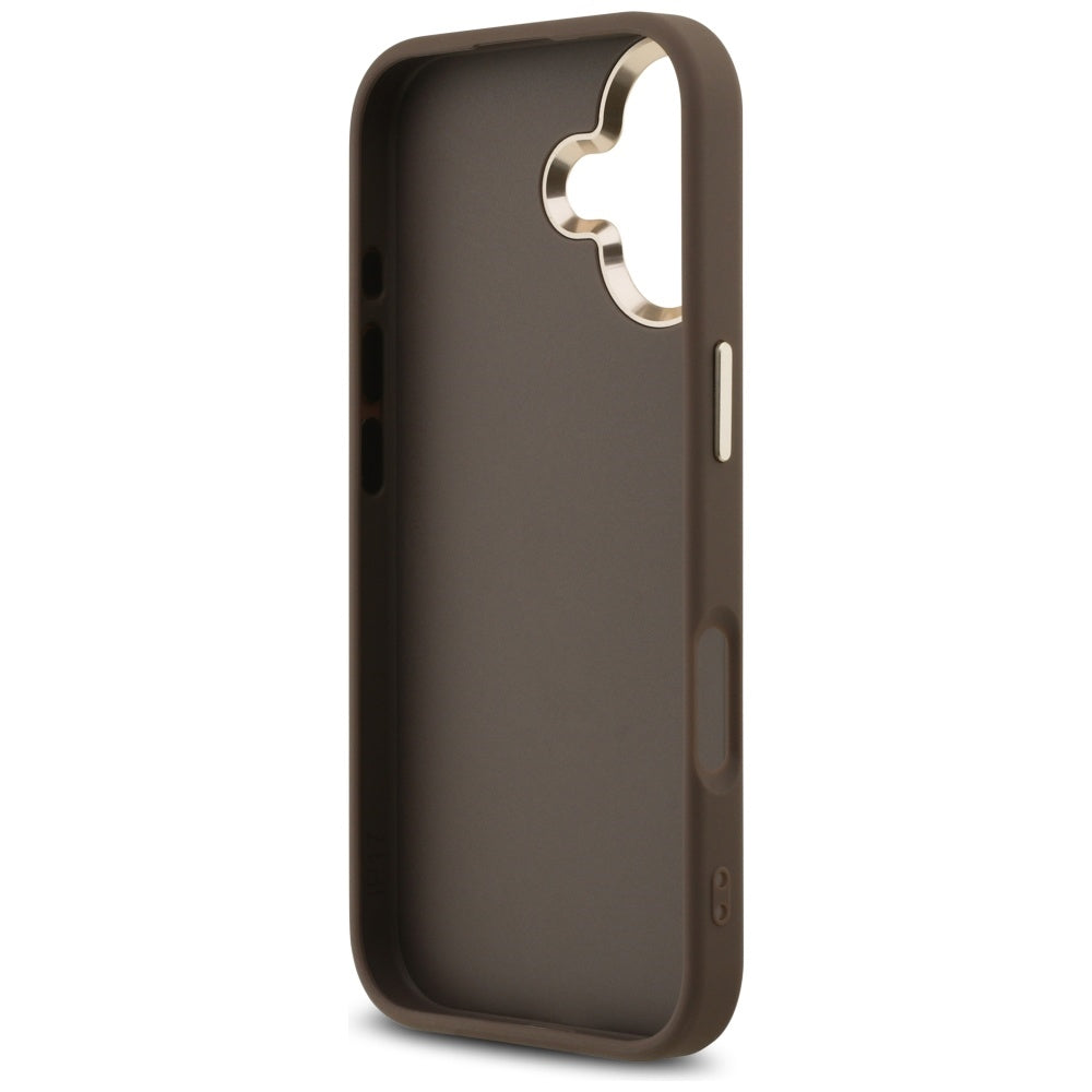 Futrola za Apple iPhone 17, Guess, Big 4G Logo Classic, Zlatno smeđa