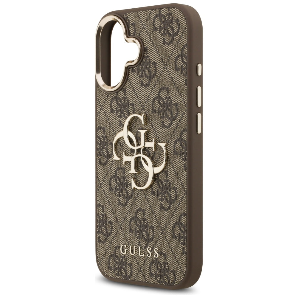 Futrola za Apple iPhone 17, Guess, Big 4G Logo Classic, Zlatno smeđa