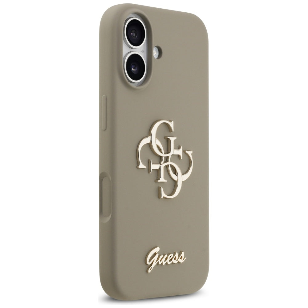 Futrola za Apple iPhone 17, Guess, Big 4G Script, Smeđa
