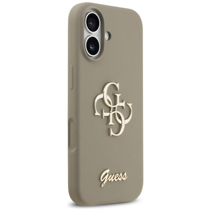 Futrola za Apple iPhone 17, Guess, Big 4G Script, Smeđa