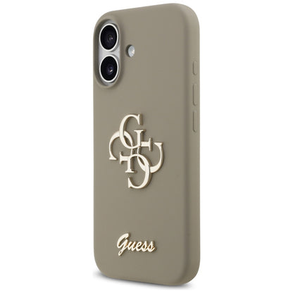 Futrola za Apple iPhone 17, Guess, Big 4G Script, Smeđa