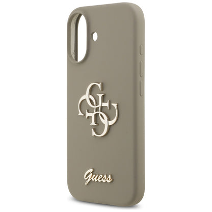 Futrola za Apple iPhone 17, Guess, Big 4G Script, Smeđa