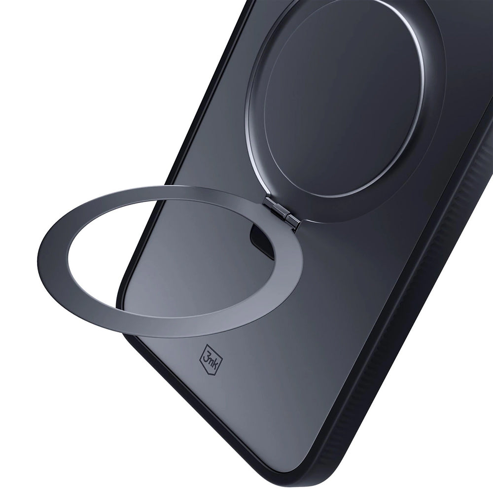 Futrola za Apple iPhone 17 Pro, 3MK, Smoke MagStand, Crna