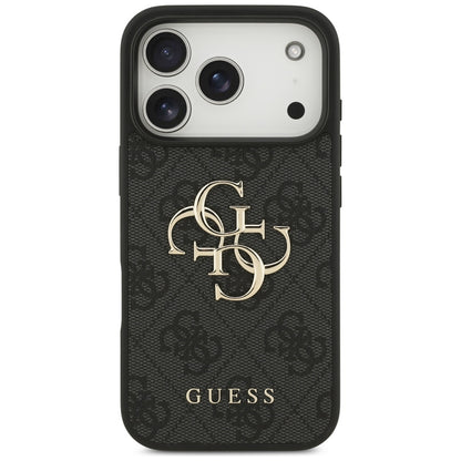 Futrola za Apple iPhone 17 Pro, Guess, 4G Big Logo, Crna