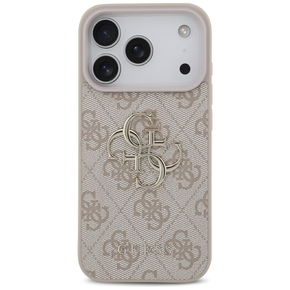 Futrola za Apple iPhone 17 Pro, Guess, 4G Big Logo, Roza