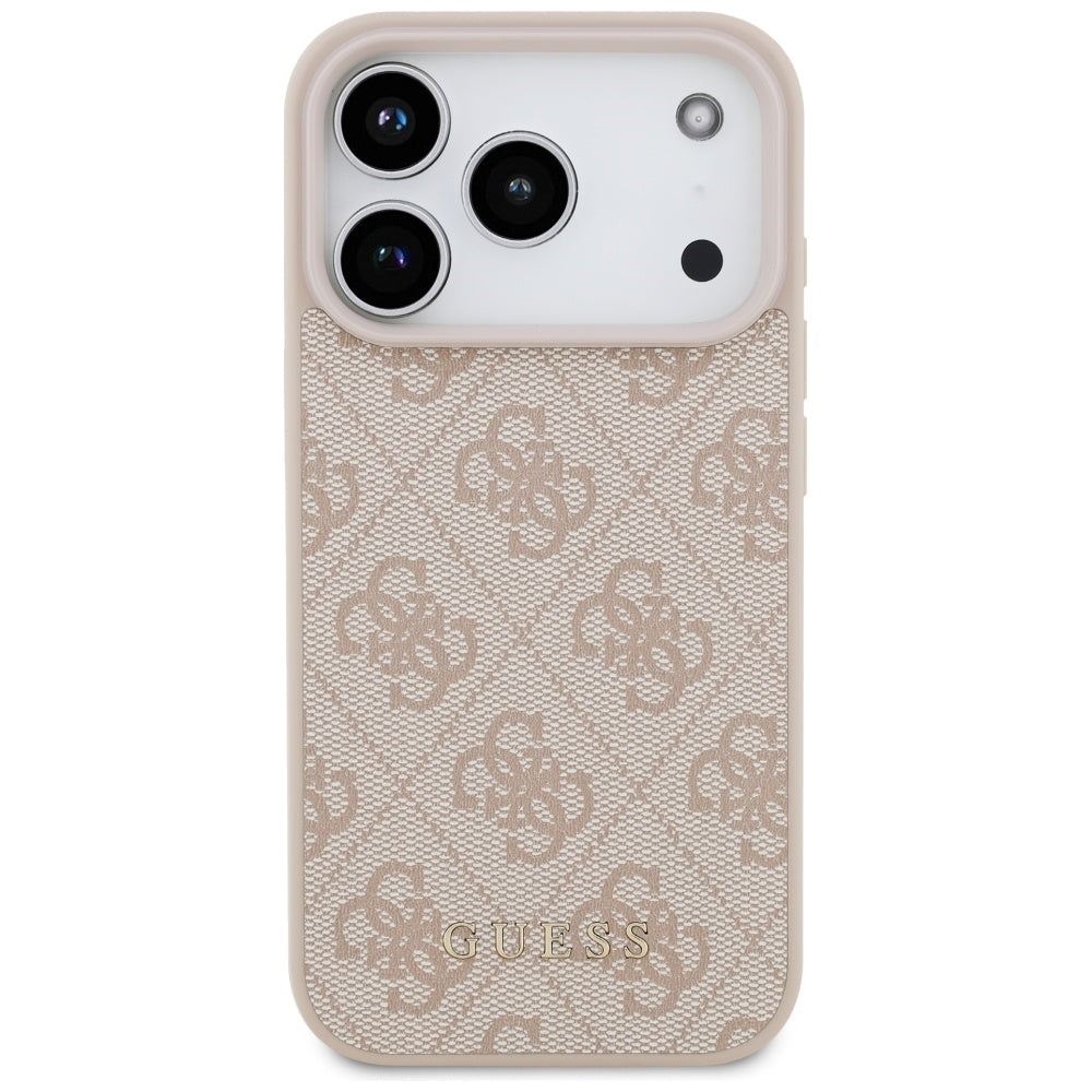 Futrola za Apple iPhone 17 Pro, Guess, 4G Classic, Roza