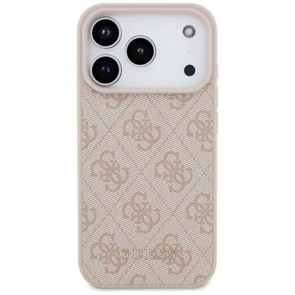 Futrola za Apple iPhone 17 Pro, Guess, 4G Classic, Roza