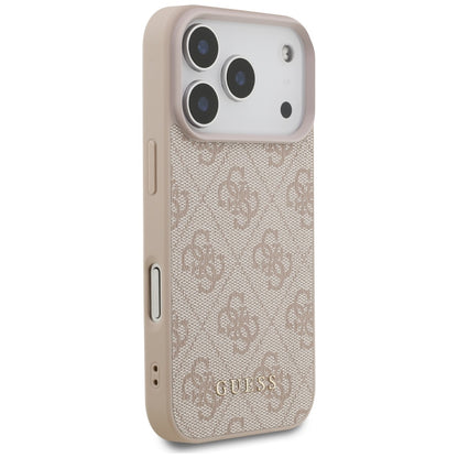 Futrola za Apple iPhone 17 Pro, Guess, 4G Classic, Roza