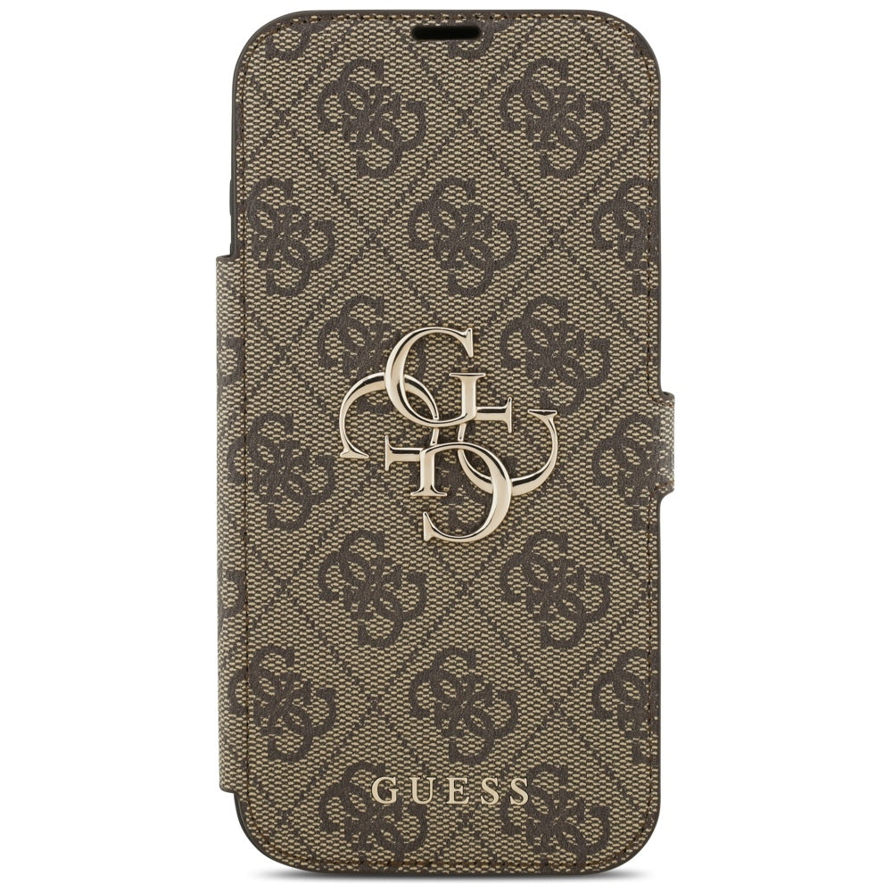 Futrola za Apple iPhone 17 Pro, Guess, 4G Metal Logo, Smeđa