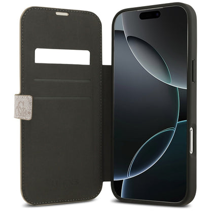 Futrola za Apple iPhone 17 Pro, Guess, 4G Metal Logo, Roza