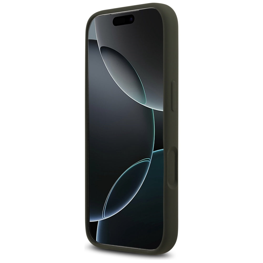 Futrola za Apple iPhone 17 Pro, Guess, Big 4G Script, Kaki