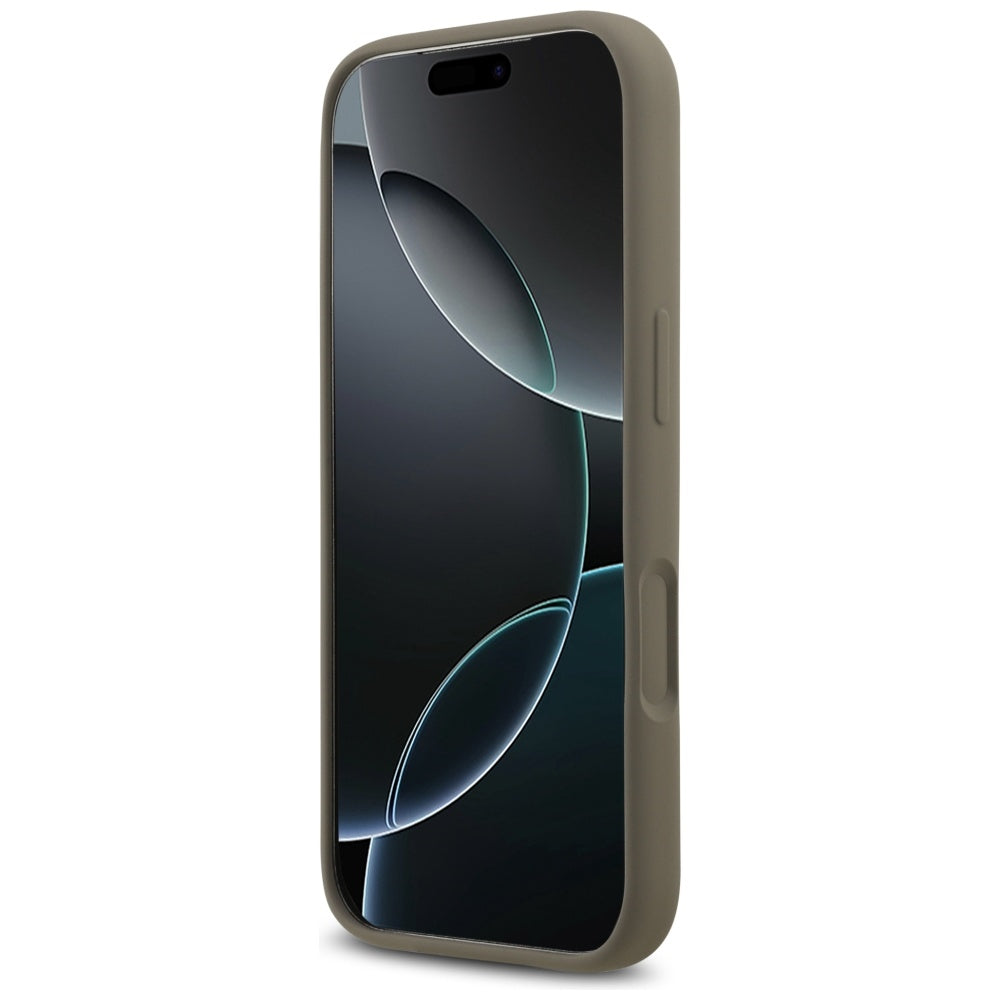 Futrola za Apple iPhone 17 Pro, Guess, Big 4G Script, Smeđa