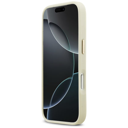 Futrola za Apple iPhone 17 Pro, Karl Lagerfeld, Script Logo, Bež