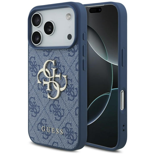 Futrola za Apple iPhone 17 Pro Max, Guess, 4G Big Logo, Plava