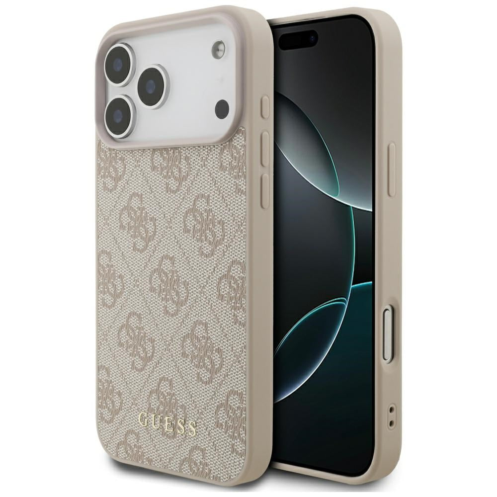 Futrola za Apple iPhone 17 Pro Max, Guess, 4G Classic, Roza