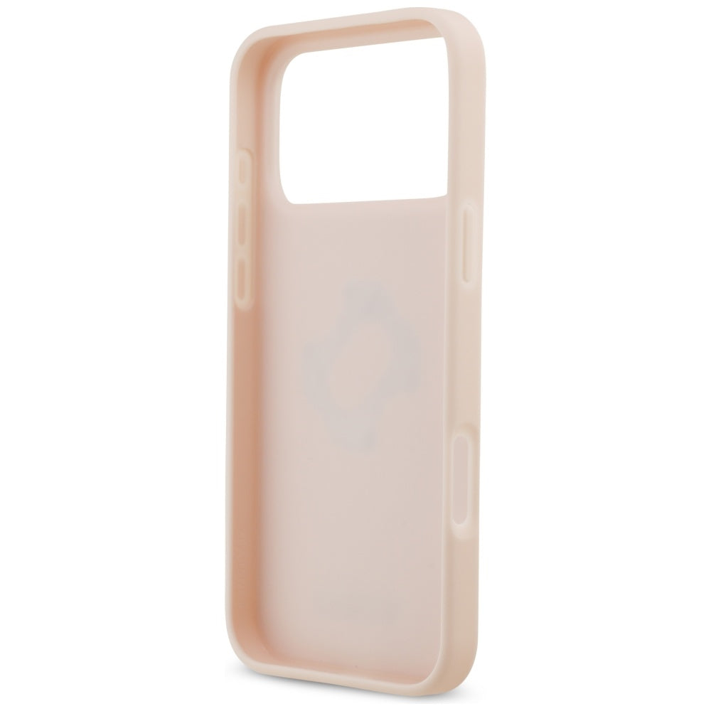 Futrola za Apple iPhone 17 Pro Max, Guess, 4G Grained Big and Classic Logo, Roza