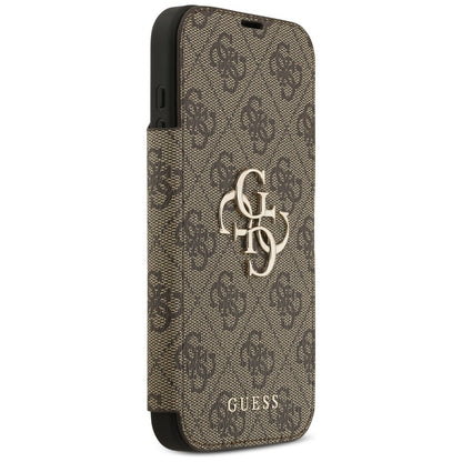 Futrola za Apple iPhone 17 Pro Max, Guess, 4G Metal Logo, Smeđa