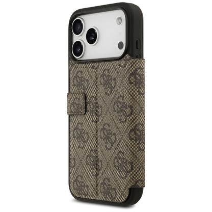 Futrola za Apple iPhone 17 Pro Max, Guess, 4G Metal Logo, Smeđa